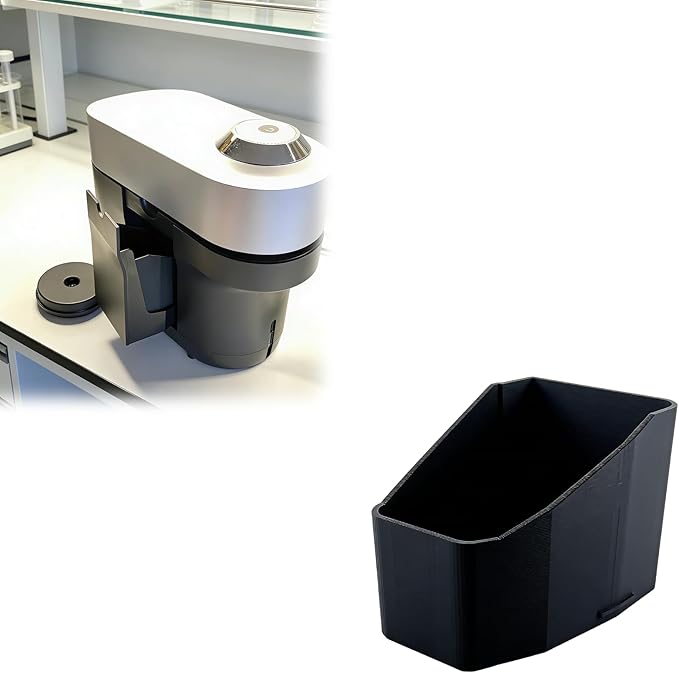 Used Capsule Holder & Countertop Organizer Compatible with Nespresso Vertuo Pop+, Tool-Free Replacement Coffee Pod Catcher, Easy-Clean Storage Box Accessory