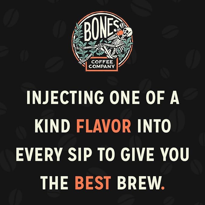 Bones Coffee Company Star Wars Wookiee Cookie Chocolate Chip Cookie Flavored Coffee, Medium Roast Low Acid Arabica Beans Compatible with Auto drip and French Press Coffee Maker, 12 Oz Ground