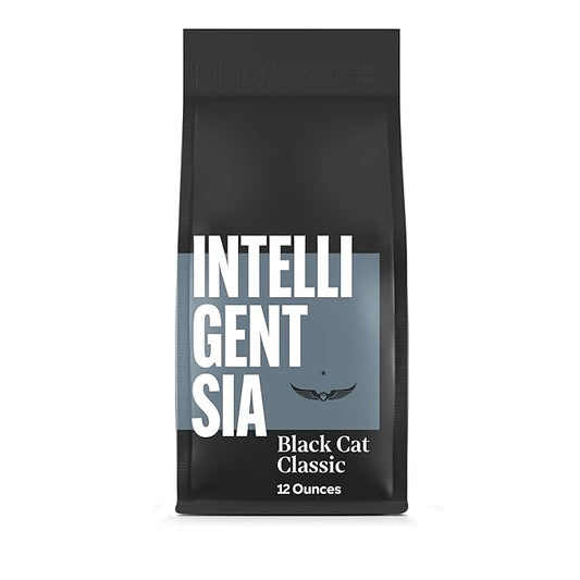 Intelligentsia Coffee, Light Roast Whole Bean Coffee, 100% Arabica Coffee - Black Cat Classic Espresso 12 Ounce Bag