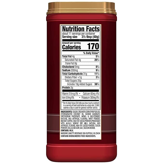 Hills Bros. Instant Cappuccino Mix, Double Mocha 16 Ounces- Frothy, Decadent Cappuccino with a Deep, Rich Chocolate Flavor (Pack of 3)