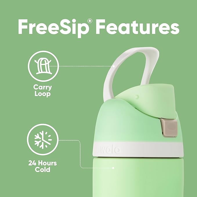 Owala Star Wars FreeSip Insulated Stainless Steel Water Bottle with Straw for Sports and Travel & Silicone Boot, Anti-Slip Protective Sleeve