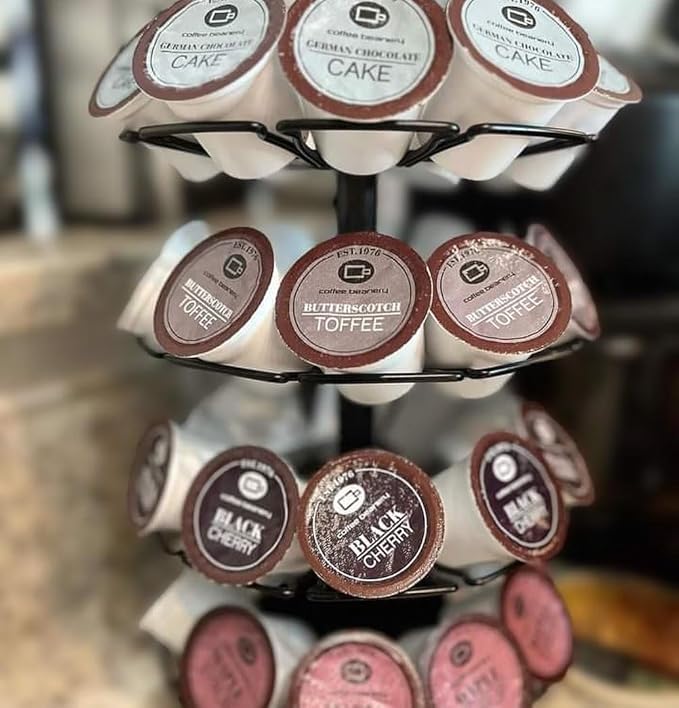 Butterscotch Toffee Decaf Coffee Pods by Coffee Beanery | 192ct Bulk Flavored Decaf Coffee Pods Medium Roast Coffee