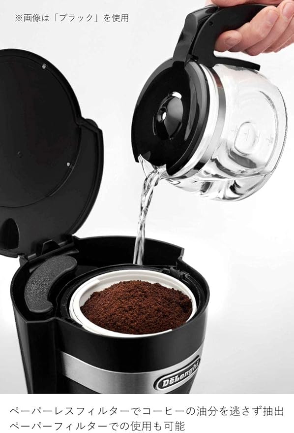 DeLonghi drip coffee maker ICM14011J (Red)