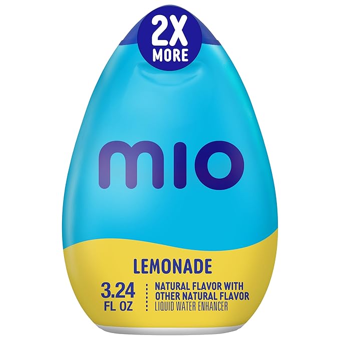 mio Lemonade Naturally Flavored with other natural flavor Liquid Water Enhancer, 3.24 fl oz Bottle