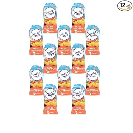 Crystal Light Liquid Drink Mix, Mango Passion Fruit, 12 Count (Pack of 12)