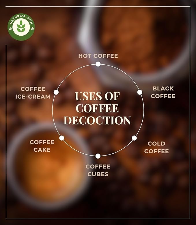 Nature's Own South Indian Phin Filter Coffee Maker Stainless Steel, 3-4 Cup Madras Coffee Maker, Permanent Brew Kaapi Drip Decoction Maker Dripper Pour Over Coffee Makers for Home & Kitchen- 250ml