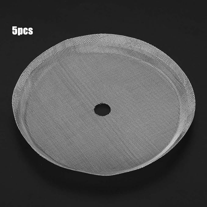 French Press Replacement Filter Screen, 5 Pack 2.6 Inch Universal Stainless Steel Reusable Filter Mesh Screen Coffee Press Filters for French Press Coffee Maker