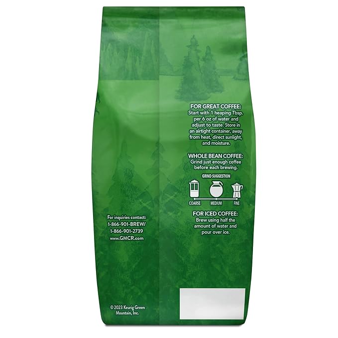 Green Mountain Coffee Roasters Dark Magic, Whole Bean Coffee, Bagged 18 oz