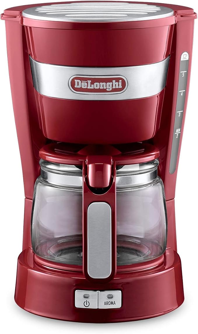 DeLonghi drip coffee maker ICM14011J (Red)