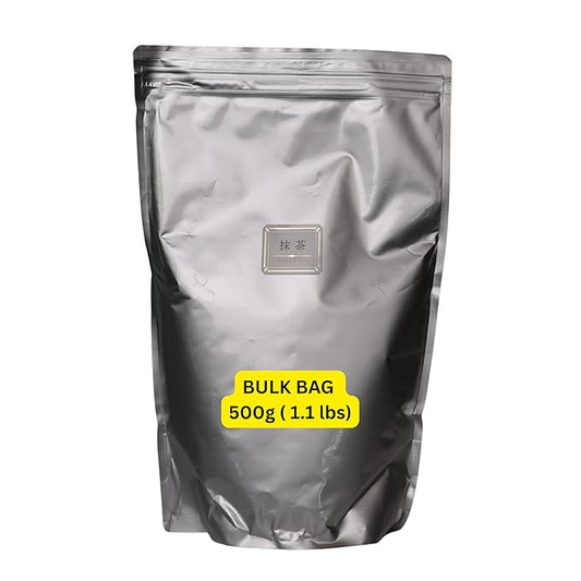 Satoen Authentic Japanese Ceremonial Grade Matcha Powder -100% Spring Premium First Harvest - Crafted for Matcha Straight Tea (500g/1.1lb)