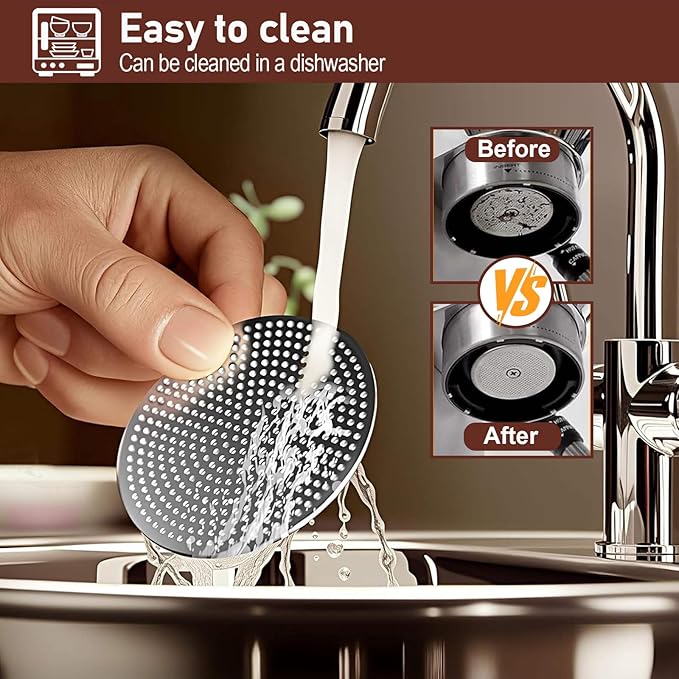 53mm Espresso Puck Screen, 1.7mm Thick Stainless Steel Coffee Filter Plate, Reusable Lower Shower Screen for 54mm Portafilter Baskets, Anti-Channeling Barista Tool