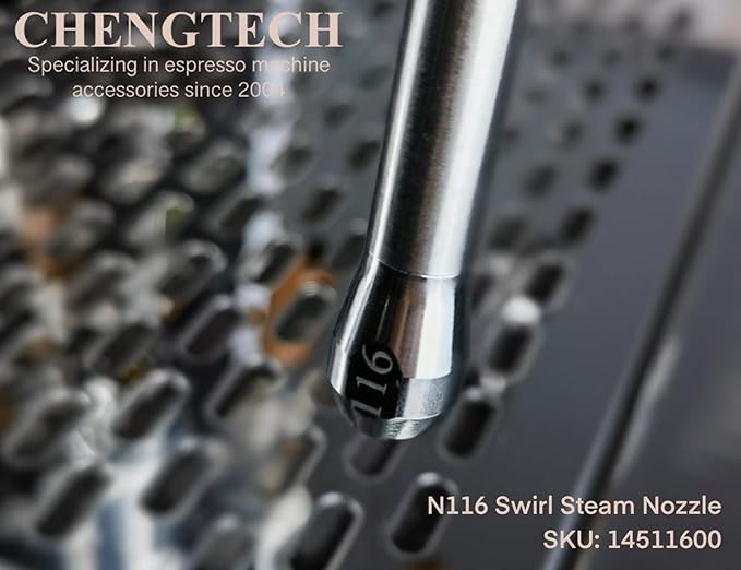 Stainless Steel Steam Nozzle Compatible with DLG EC885/9155/9255/9355/9555/9665/9865, SMEG & EUPA Coffee Machine