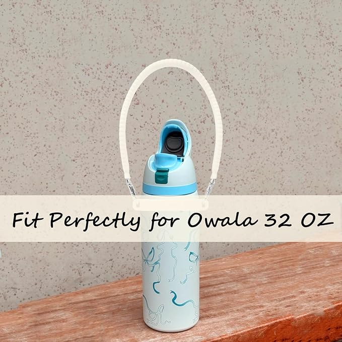 Silicone Bow Boot Water Bottles Accessories for Owala 32 oz WaterBottles