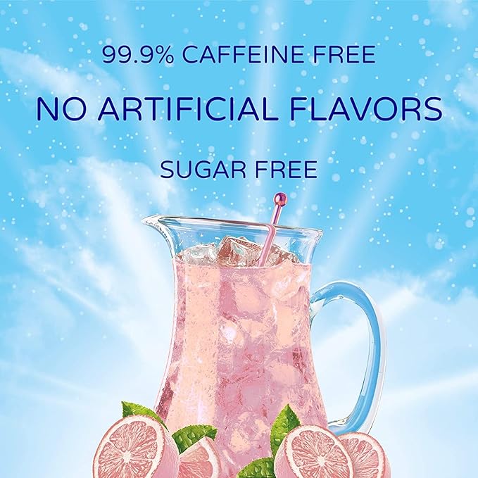 Crystal Light Pink Lemonade Drink Mix, 12-Quart 2.9-Ounce Canister (Pack Of 3)