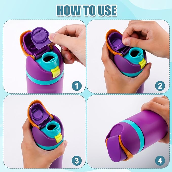3pcs Bottle O Seal Ring & 3pcs Gasket Replacement Stopper for Owala FreeSip Cap, Silicone Water Bottle Plug Stopper BPA Free Top Lid Mouth Parts Compatible with Owala FreeSip 24oz 32oz