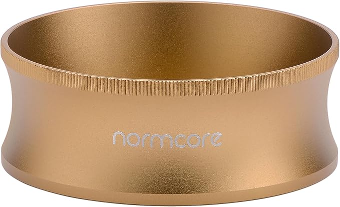 Normcore 58mm Magnetic Dosing Funnel, Espresso Coffee Dosing Ring, 28mm Anodized Aluminum with 7 Neodymium Magnets Fits 58mm Portafilter, Bronze