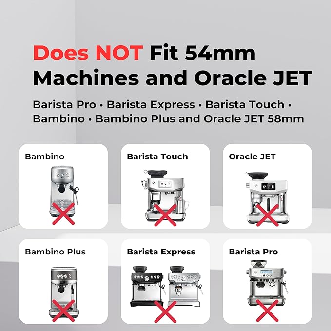 Stainless Steel Precision Kit Compatible with Double Boiler Breville, Sage. IMS Precision Screen, Shower Holder, Silicone Gasket. Fits Oracle, Oracle Touch, Double Boiler. Doesn't fit JET models
