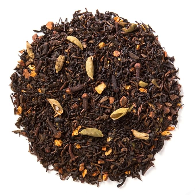 Davidson's Tea Bulk, Green Chai with Orange Peel, 16 Ounce