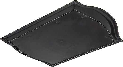 Carlisle FoodService Products 1217BT03 Bistro Plastic Café Tray, 12" X 17", Black
