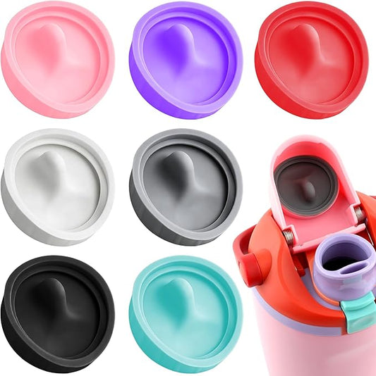 Replacement Stopper Compatible with Owala FreeSip Sway 30oz 40oz, 7Pcs Leakproof Silicone Cap Mouth Stopper for Owala FreeSip Tumbler 40oz Water Bottle Lid Spout Gasket Plug Parts