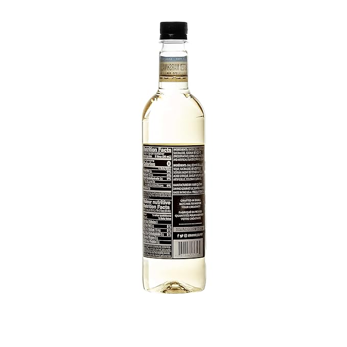 DaVinci Gourmet Sugar-Free Toasted Marshmallow Syrup, 25.4 Fluid Ounces (Pack of 4)
