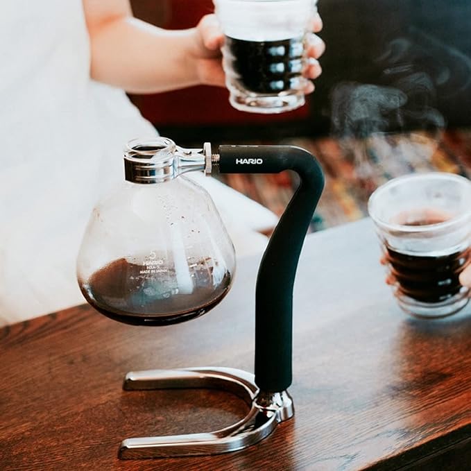 Hario NXAR-5 Coffee Siphon Next Coffee Drip for 5 People, Black