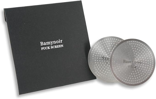 2pack Espresso Puck Screen,51mm Puck Screen Compatible With Espresso Portafilter 51mm,Mesh Plate For Espresso Coffee Filter Basket,0.65mm Thickness,150μm,Stainless Steel (2 packs 51mm)