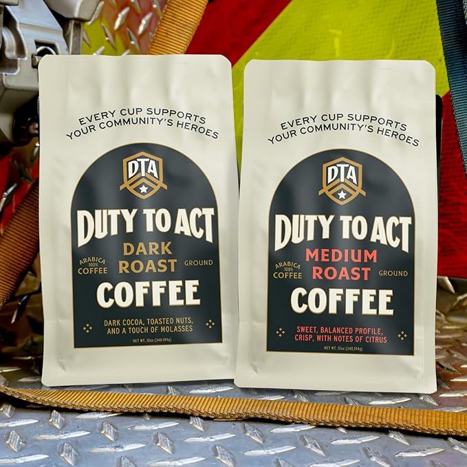 Duty to Act Medium Roast Ground Coffee, 2 lbs (Pack of 1)