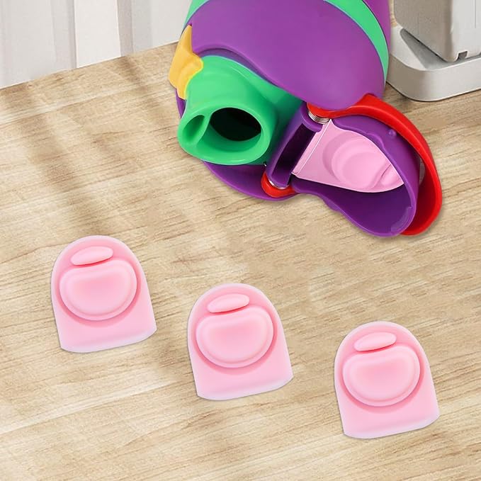 3pcs Replacement Silicone Stopper Seal Compatible with Owala FreeSip 24oz 32oz,Water Bottle Lid Cap Rubber Seal Parts for Owala 16/19/24/32/40oz Spout Gasket Mouthpiece Piece Accessories B3S2