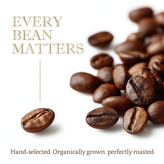 Coffea Flavor Fine Organic Coffee - Maple Ground Coffee Medium Roast | 100% Arabica Coffee| Perfect for Espresso | USDA Certified Organic | Fair Trade | Grown and Roast in the Caribbean |16 Oz