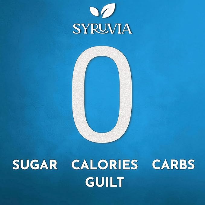 Syruvia Sugar Free Coffee Syrup, Cheese Pancake Flavored Syrup for Drinks, Lattes and Desserts – 25.4 fl oz, With Pump