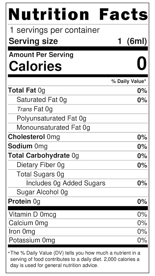 Single Serving Sugar Free Vanilla Syrup Packets for Coffee and Cocktails - 6mL Each, 30 Count - Bag of Syrups by Infused Pours (6mL, Sugar Free Vanilla)
