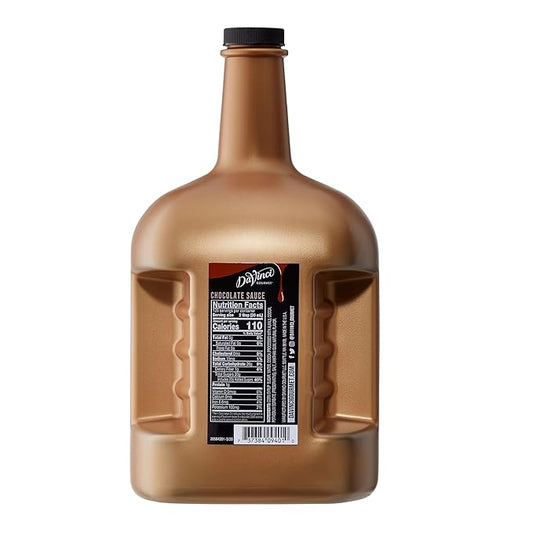 DaVinci Gourmet Chocolate Sauce, 128 Fluid Ounces (Pack of 1)