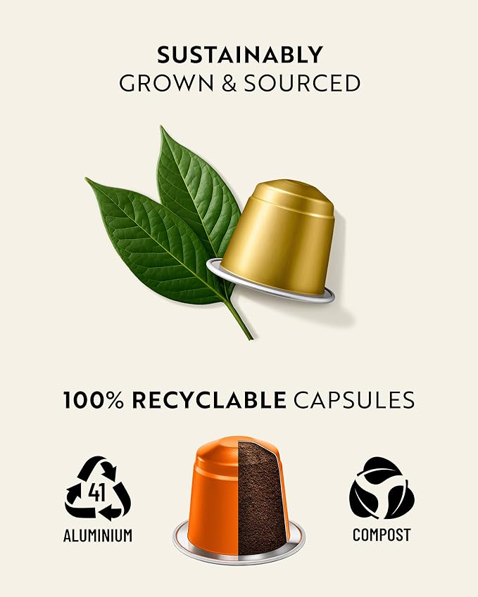 Nespresso Compatible Capsules - Sweet Flavors Pack (60 Pods) - Fit to All Nespresso Original Line Machine - By Rosso Caffe - 60 Days Satisfaction Guarantee
