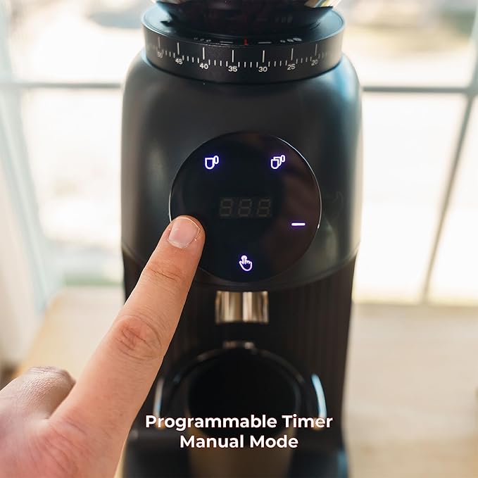 MiiCoffee GF64 Coffee Grinder (Black)