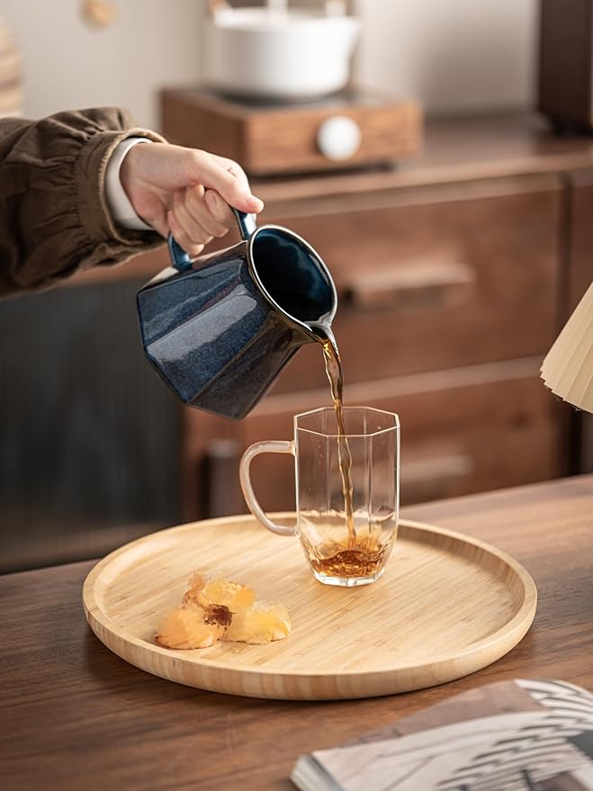 Pour Over Coffee Maker,Ceramic Coffee Maker With 40 pcs Paper Filter，20oz/600ml Pour Over Coffee Dripper