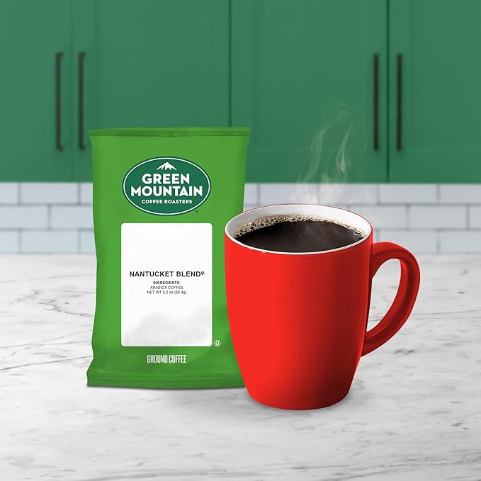Green Mountain Coffee Roasters Nantucket Blend, Keurig Fractional Packs, 50 Count, 2.2 oz