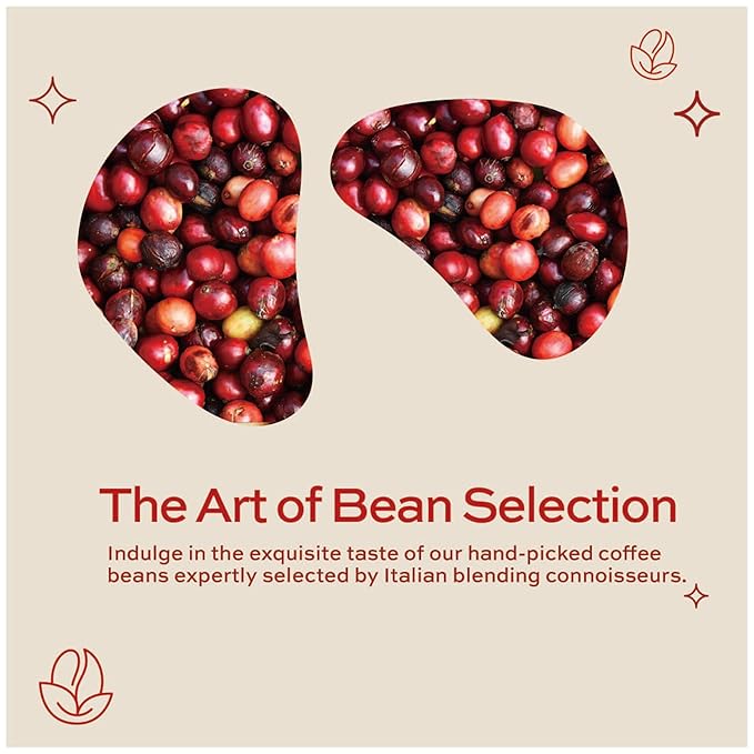 Kimbo Buon Giorno Breakfast Blend 100% Arabica Ground Coffee | Blended & Roasted in Italy | Medium Roast with Flower & Almond Flavor | 12 oz bag