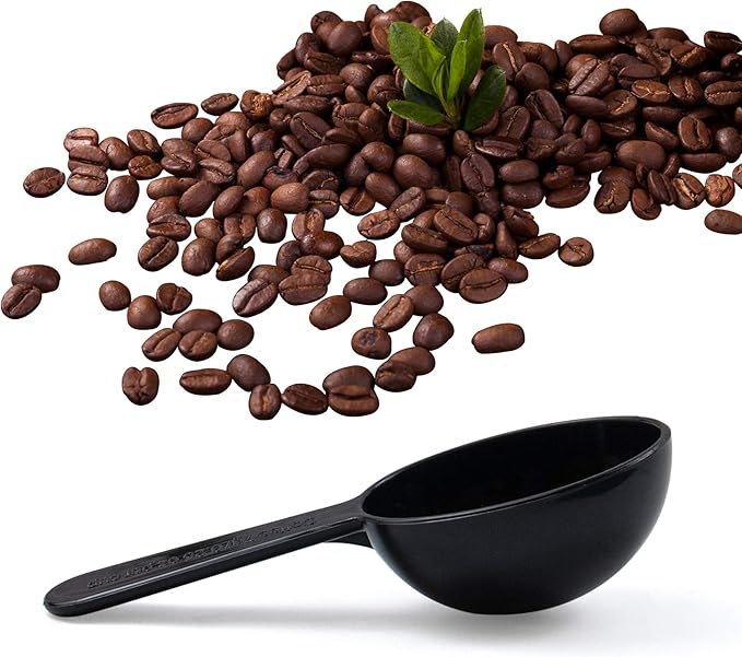 AUEAR, 5 Pack Tablespoon Coffee Scoop Plastic Measuring for Milk Powder Fruit Seed Spices