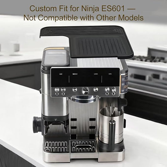 Ultra-Premium Platinum-Cured Silicone Top Mat for Ninja ES601, Grinder-Free Professional Workstation with Total Scratch & Mess Control – Ultimate Ninja Luxe Cafe Pro Accessories Upgrade