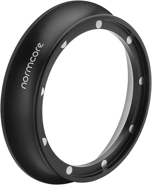Normcore 58mm Magnetic Dosing Funnel V2 - Espresso Coffee Dosing Ring - 18mm Anodized Aluminum with 9 magnetized Steel Compatible with 58mm Portafilter