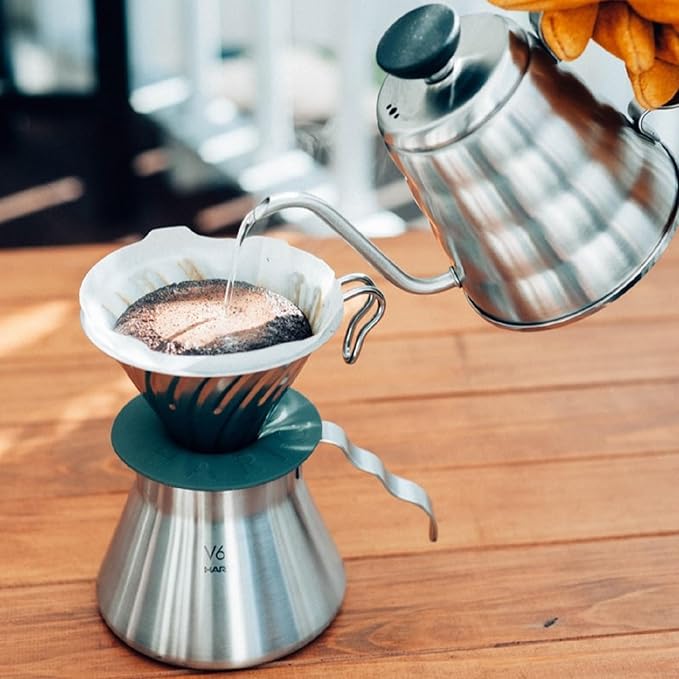 Hario Outdoor V60 Pour Over Full Set with Carry Bag | Kettle, Grinder, Dripper, Server, Mugs & Filters