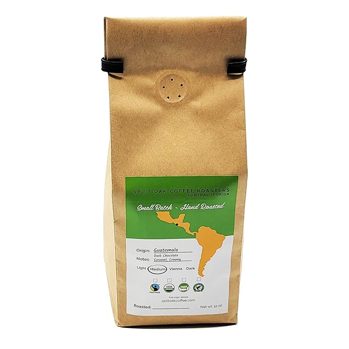 Coffee Gift Set Las Americas 5 Pack 12oz Gourmet Organic Medium Roast whole Bean with Best Beans From Mexico, Guatemala, Peru, Colombia and Brazil 60oz
