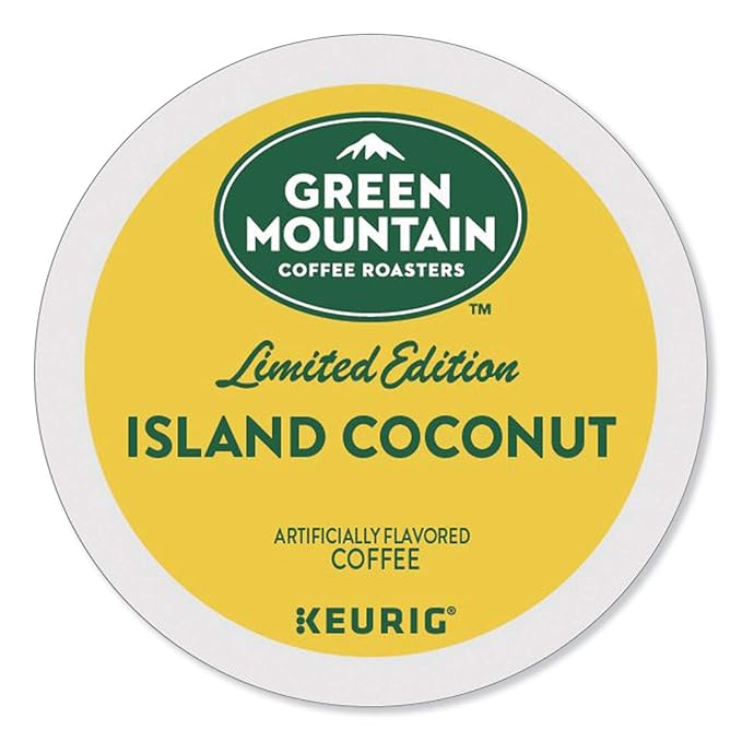Green Mountain Coffee Island Coconut K-cups Coffee 72 Count