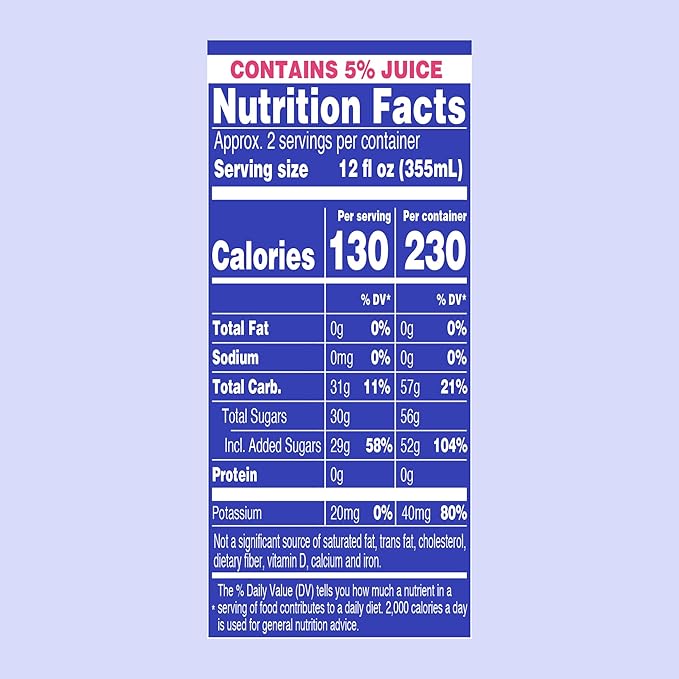 AriZona Rizzler Berry, Fruit Juice Soda Drink, Lightly Carbonated - Big Can, 22 Fl Oz (Pack of 12)
