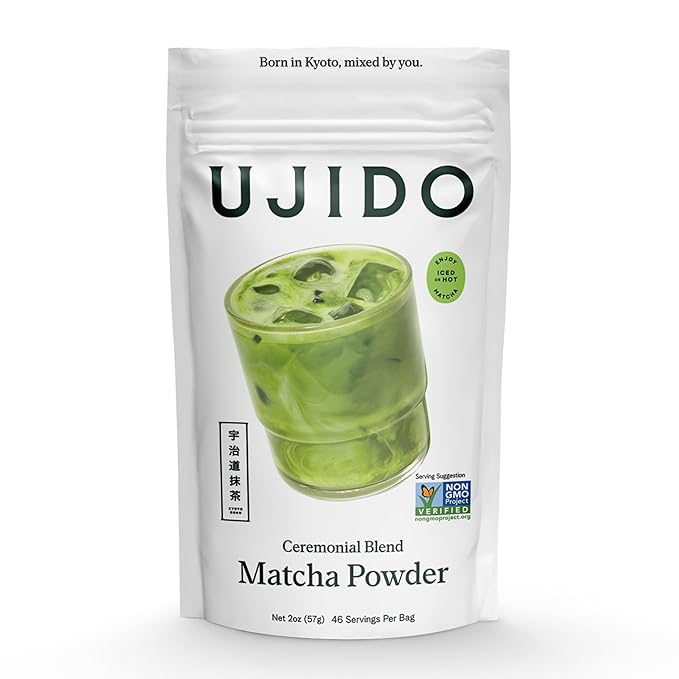 Ujido The Path of Zen Japanese Matcha Green Tea Powder Ceremonial Blend (2 oz)