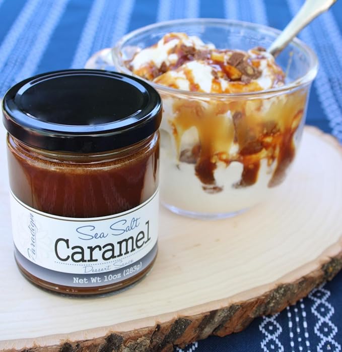 Paradigm Foodworks Sea Salt Caramel Sauce, 10 Ounce