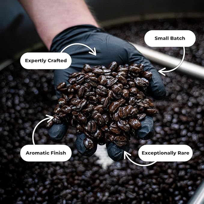 Ka'u Coffee Mill Semi-Washed Medium Dark Roast Whole Bean Coffee - Stone Fruit, Citrus, & Milk Chocolate Notes - Handpicked & Semi-Washed Hawaii Grown Arabica Beans - Gourmet Small Batch - 16oz