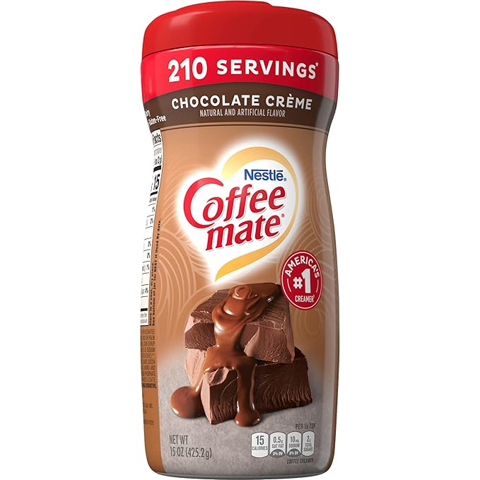 Coffee-mate Nestle Coffee Creamer Creamy Chocolate, 10.2 Ounce (Pack of 1), 11001398