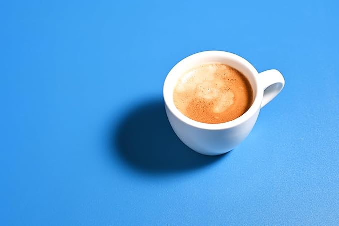 Stylusella 2.5 oz / 75 ml Pure White Ceramic Espresso Cups, Set of 2, Demitasse Espresso Mugs, SSE-114-16